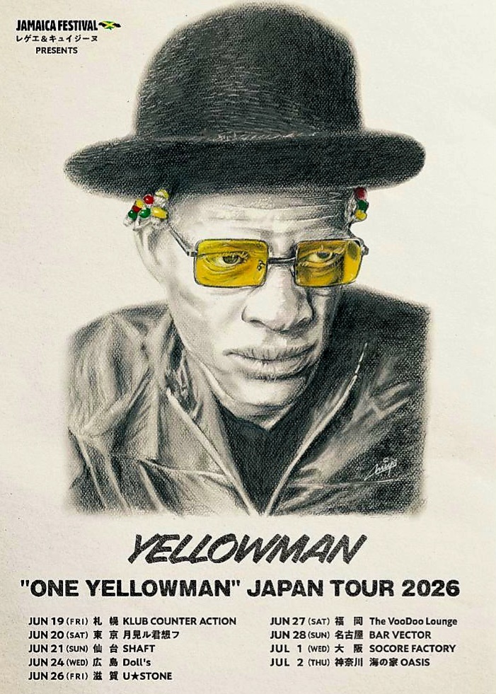 Yellowman Japan Tour 2026